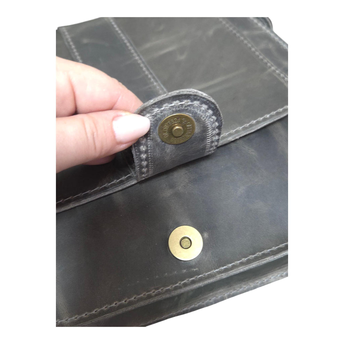 women's shoulder bag made of genuine leather - görsel 7