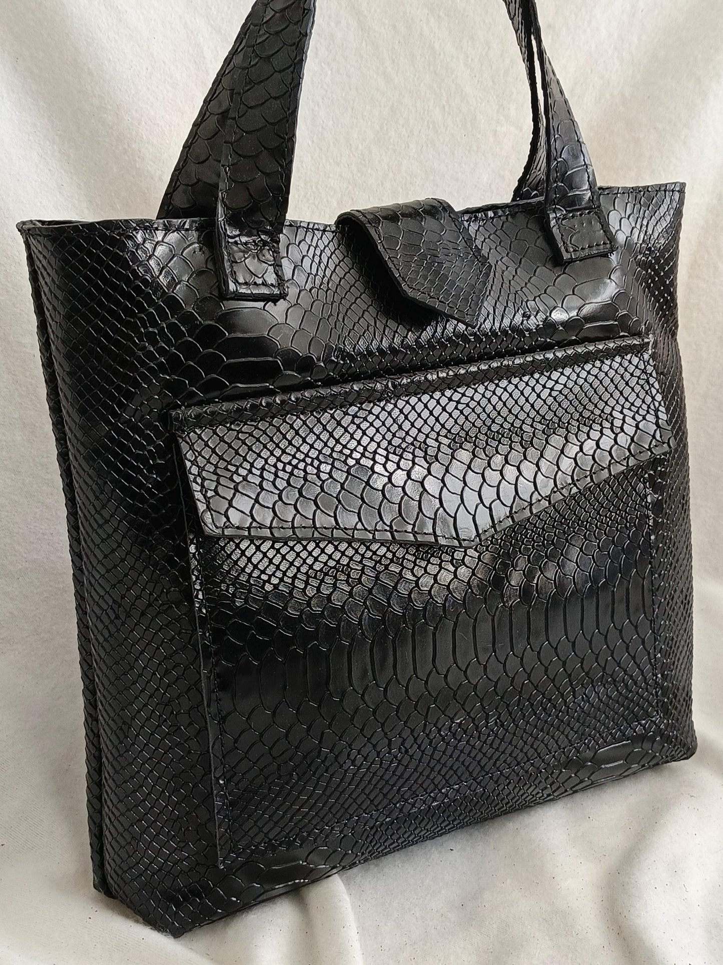 Genuine leather women handbag, shoulder bag