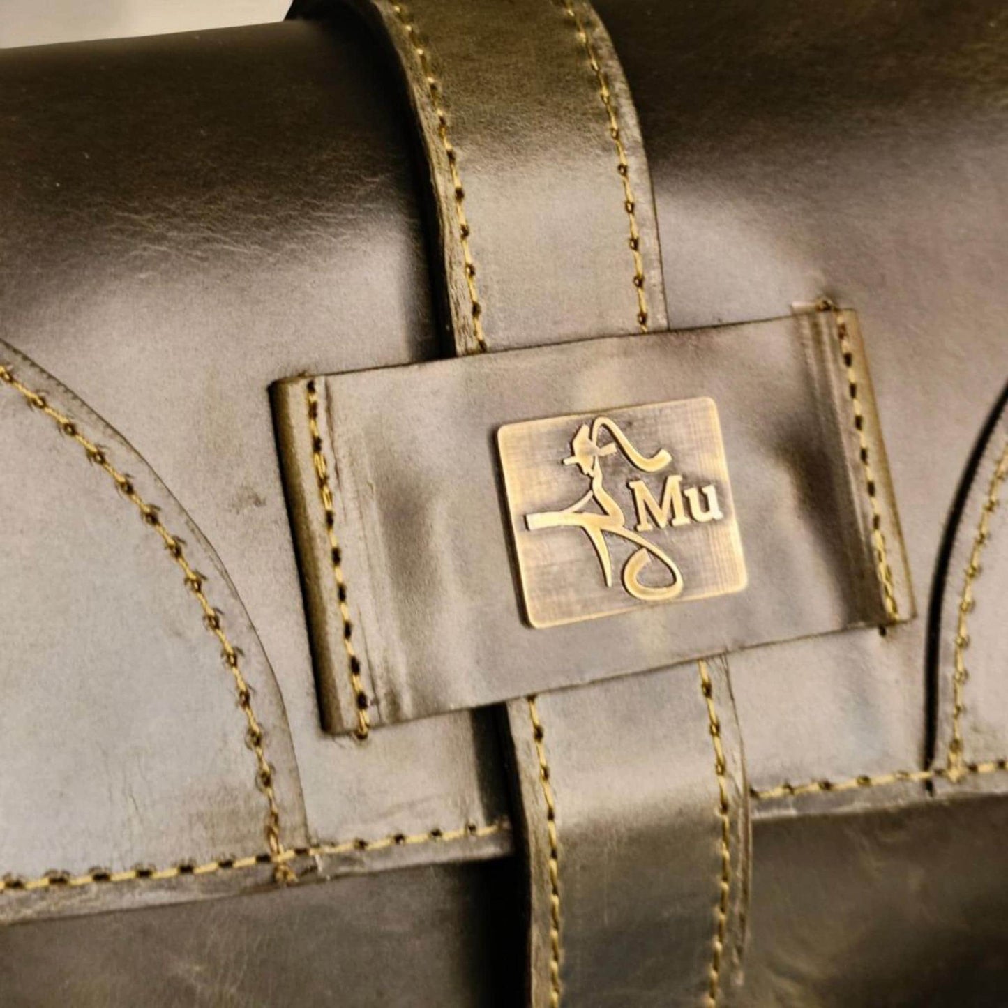 Genuine leather women's bag.crazy leather