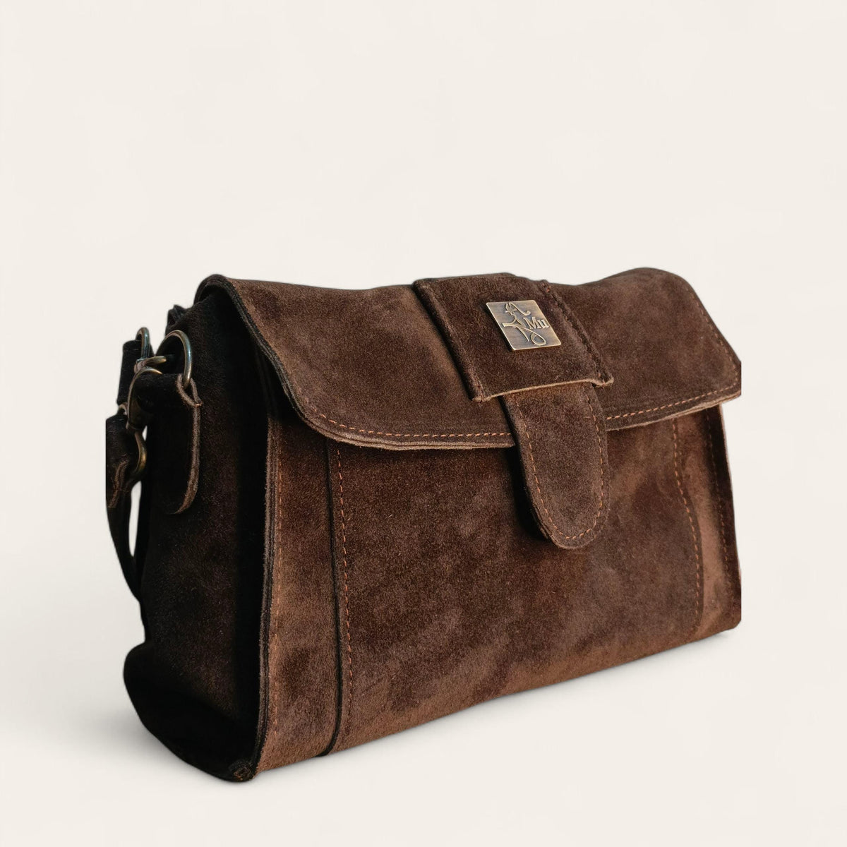 Women's bag, shoulder bag, genuine leather - görsel 4