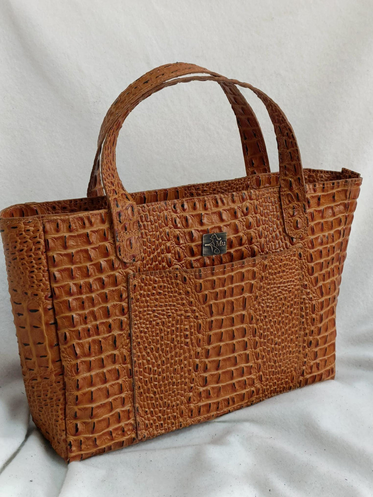 Women's genuine leather handbag, special design