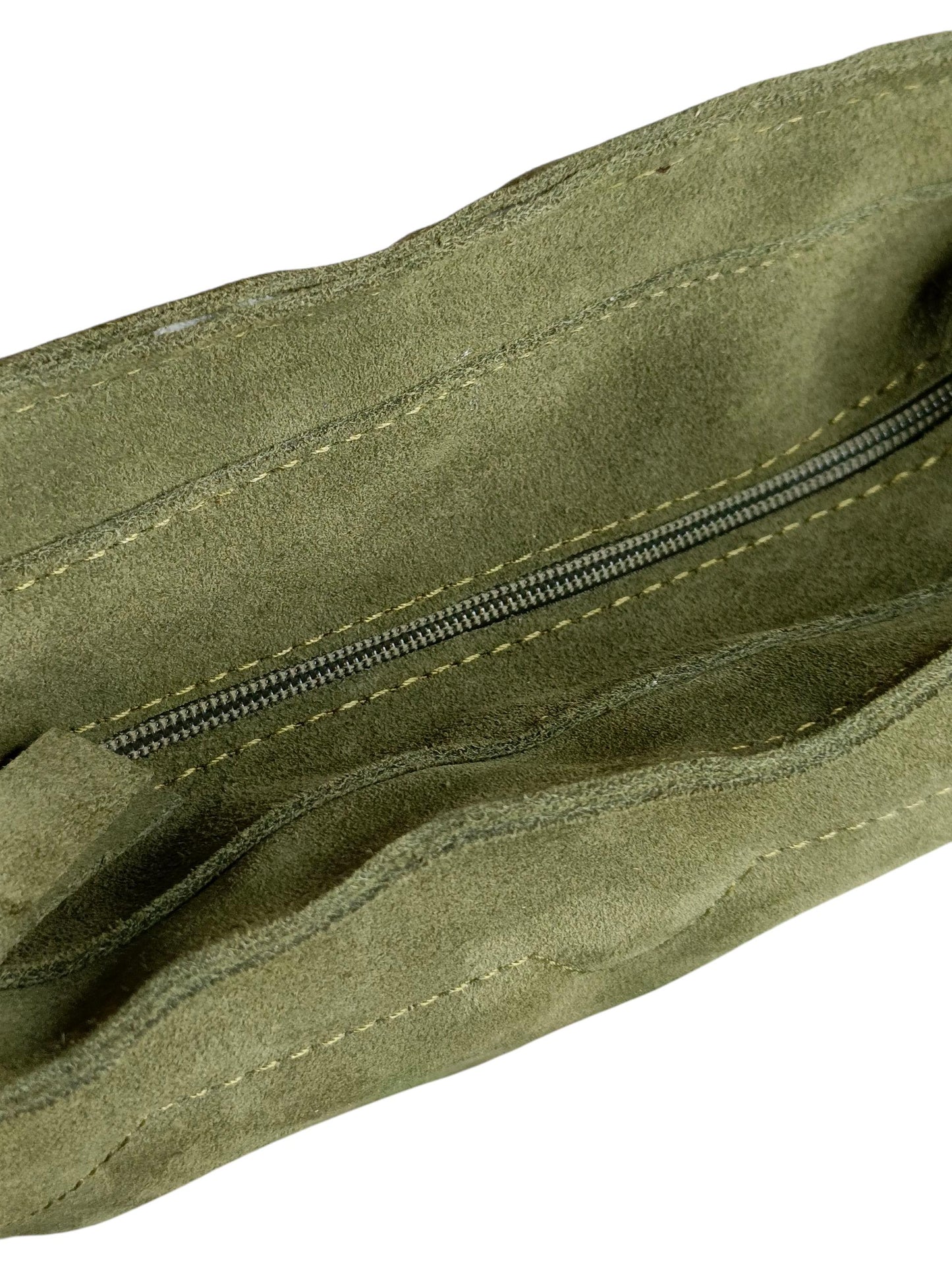 Made of real suede leather. Women's shoulder bag name is Hope