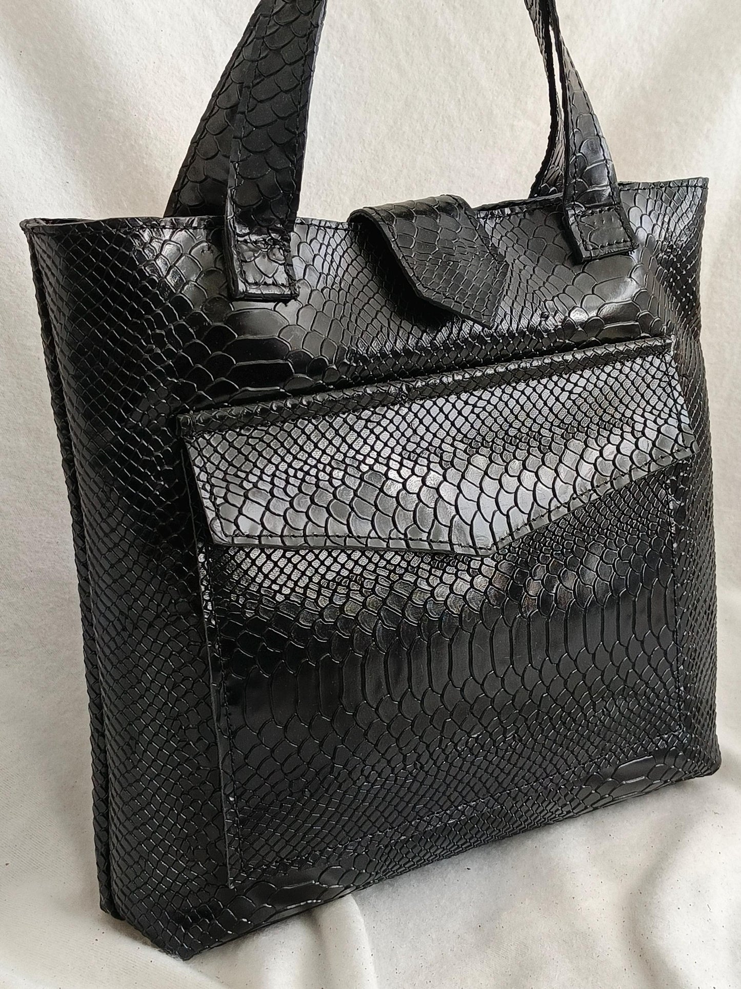Genuine leather women handbag, shoulder bag