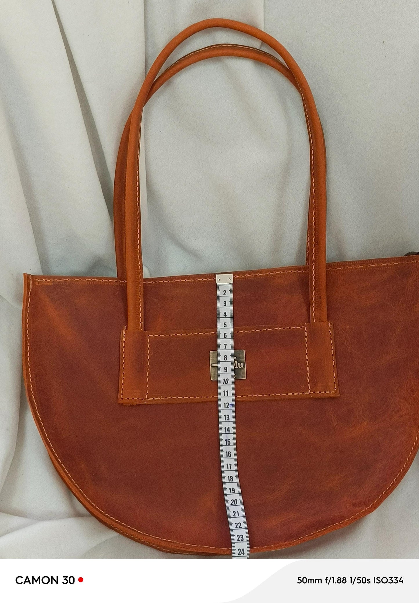 Women's shoulder bag, genuine leather, crazy leather