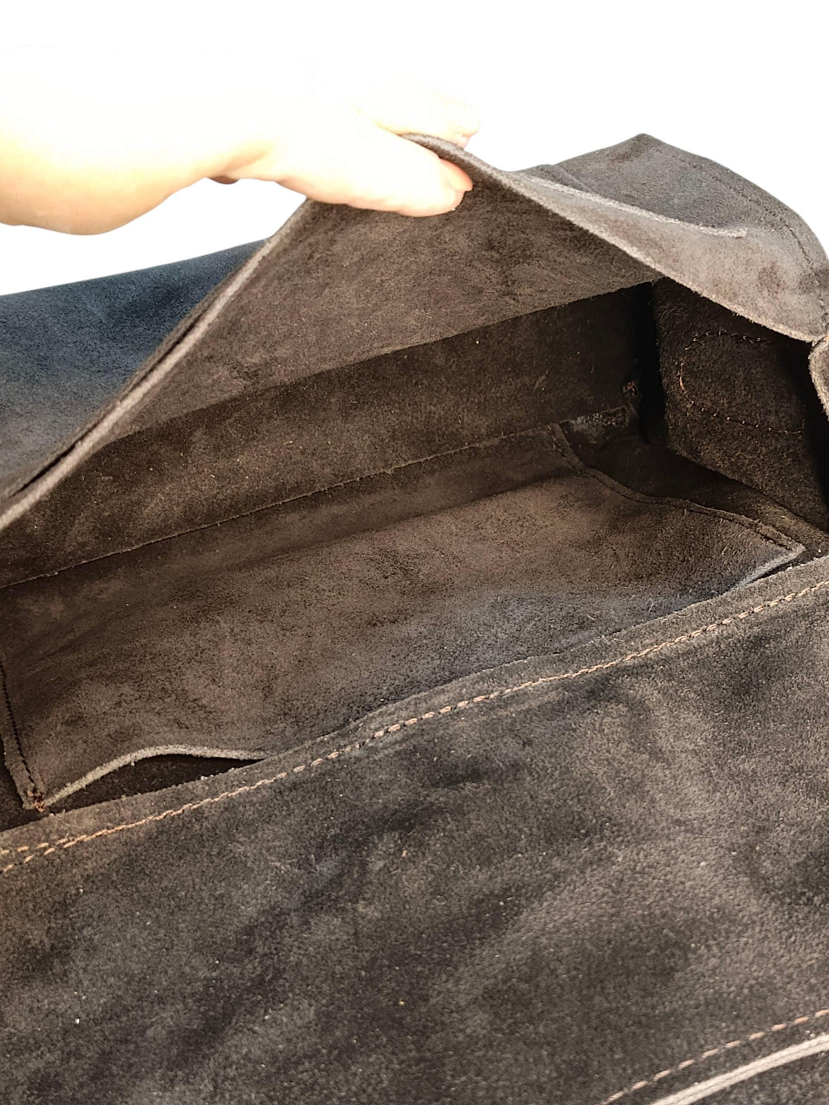 Women's bag, shoulder bag, genuine leather - görsel 6