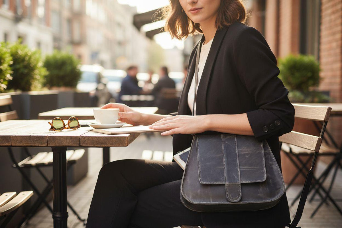 women's shoulder bag made of genuine leather