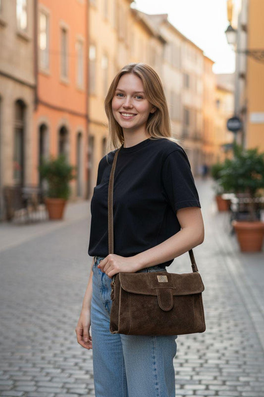 Women's bag, shoulder bag, genuine leather