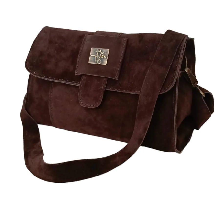 Women's bag, shoulder bag, genuine leather - görsel 2