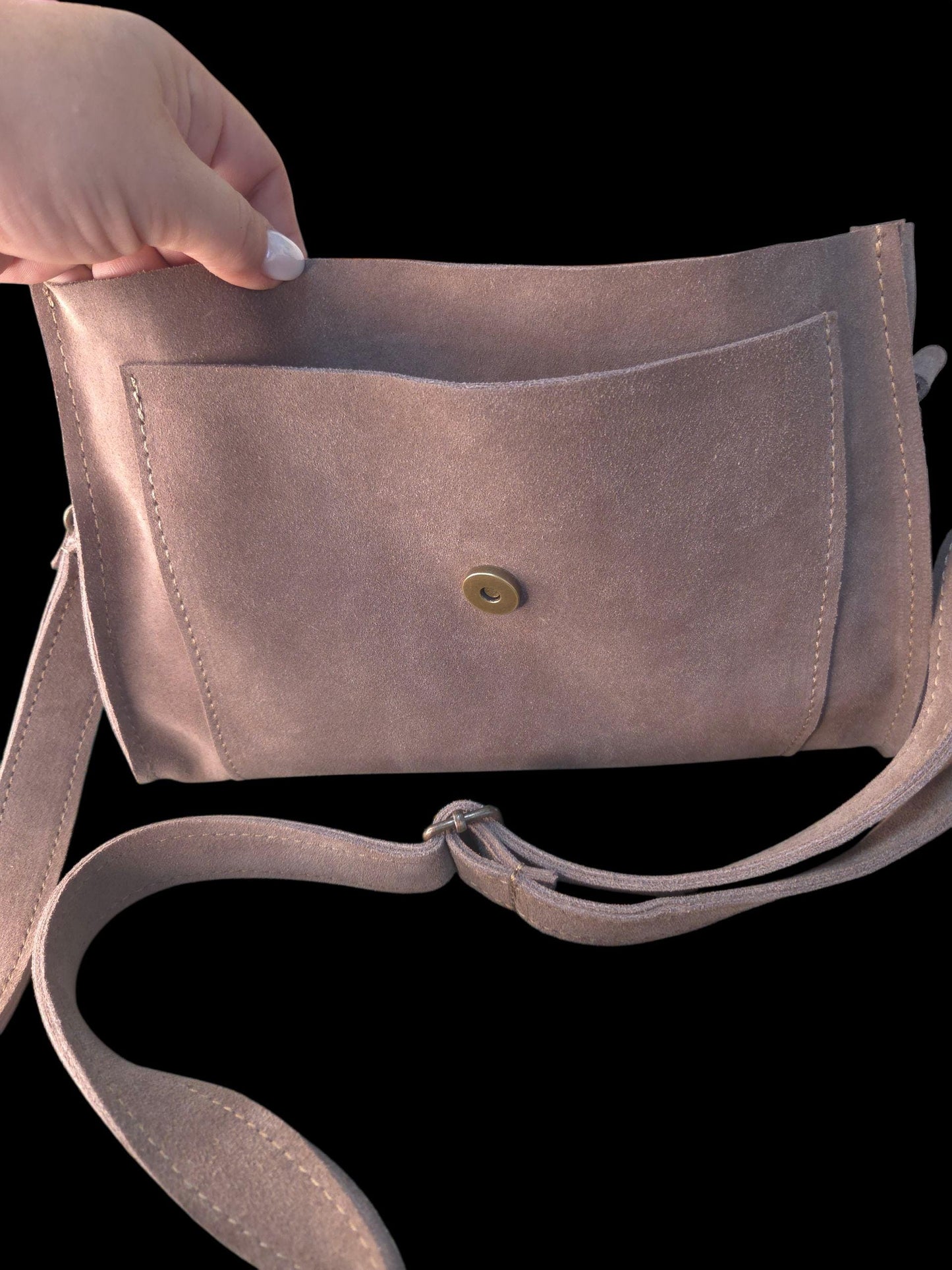Genuine leather women's bag