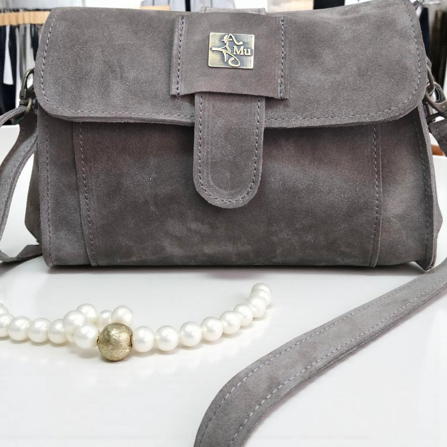 Genuine leather women's bag